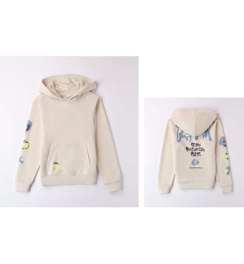 FELPA CHIUSA CON O SENZA CAPPUCCIO