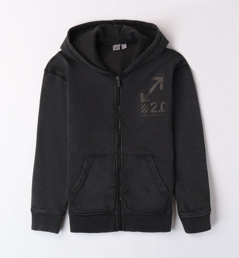 FELPA APERTA ML CON ZIP O CON BOTTONI