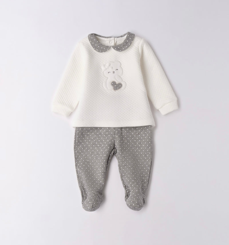 TUTINA DUE PEZZI CON PIEDE