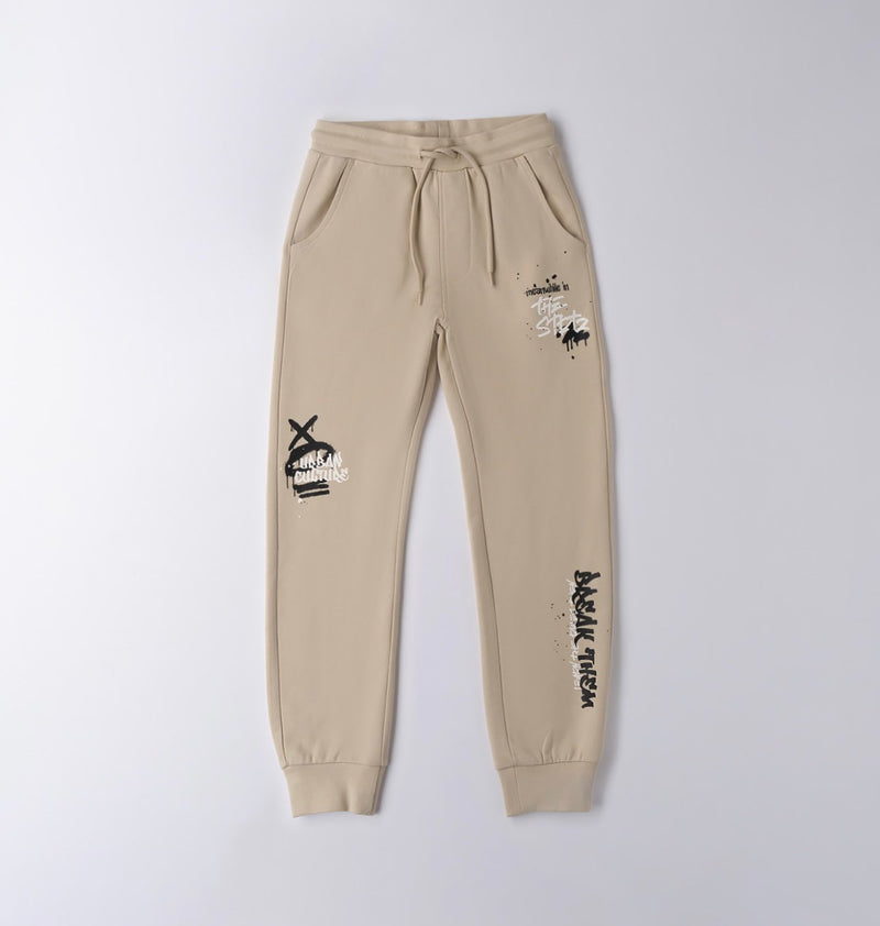 PANTALONE MAGLIA TAGLIATA LUNGO