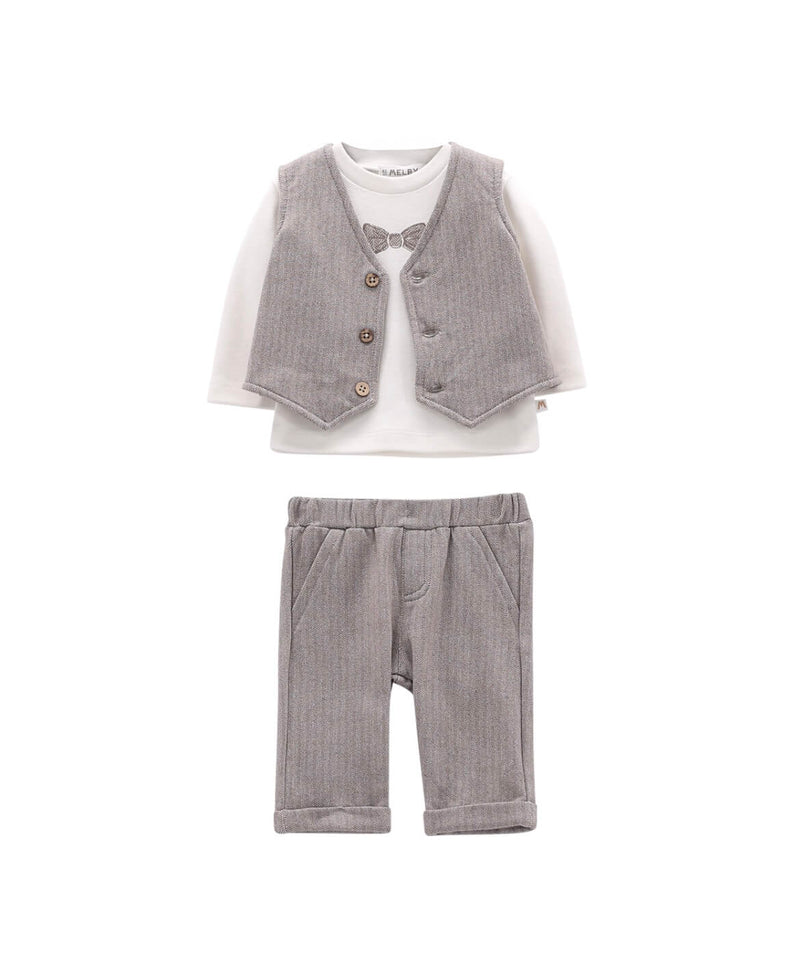 COMPLETO FELPA STRETCH INVERNALE E INTERLOCK NEONA