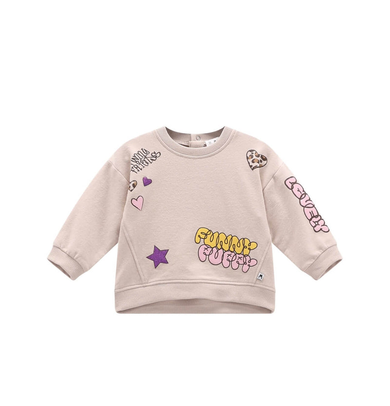 MAGLIA M/L.FELPA STRETCH INVERNALE BABY F.