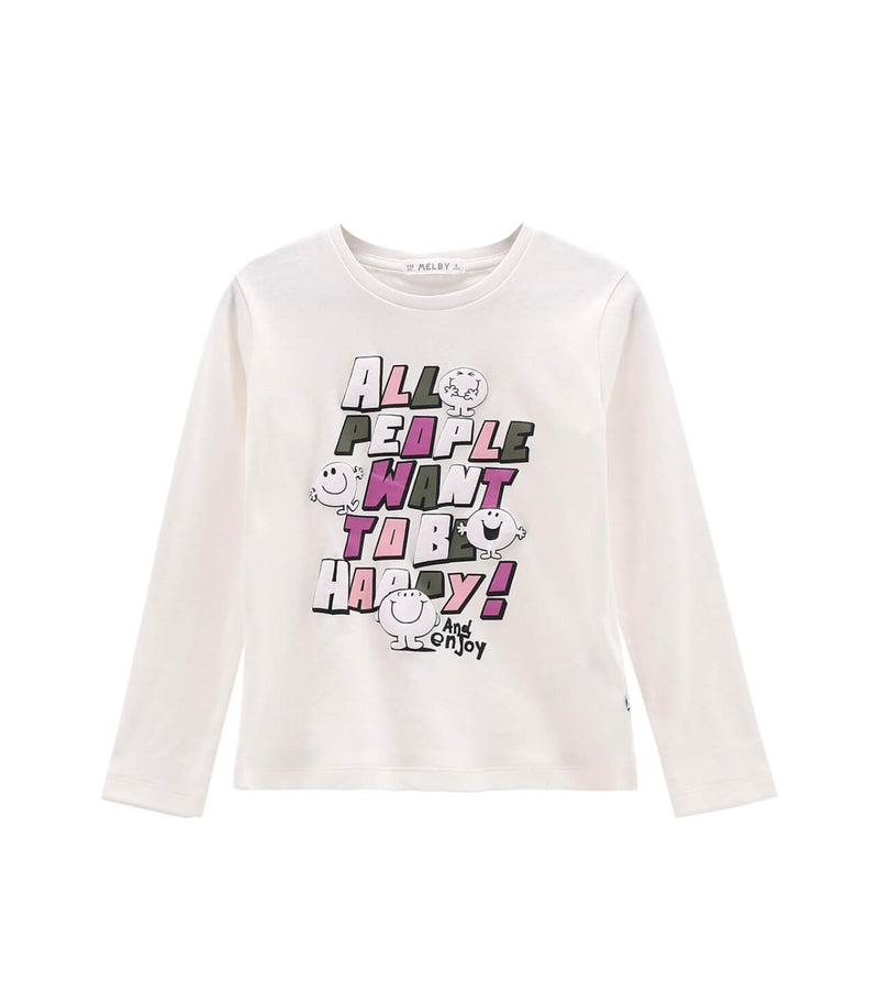 T-SHIRT G/COLLO M/L. INTERLOCK RAGAZZA