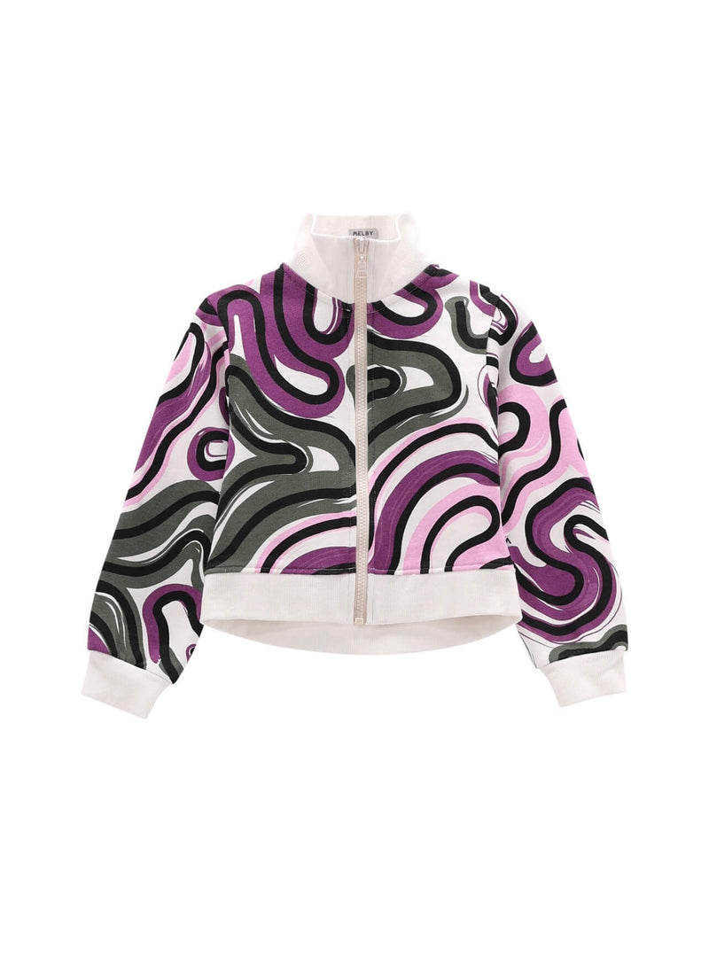 MAGLIA Z/LUNGA FELPA INVERNALE RAGAZZA