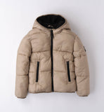 GIUBBOTTO IMBOTTITO TESSUTO TERMICO iDO M4F3850462  TORTORA