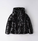 GIUBBOTTO IMBOTTITO TESSUTO TERMICO iDO F4F5580658  NERO
