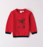 MAGLIONE iDO 4A210  ROSSO