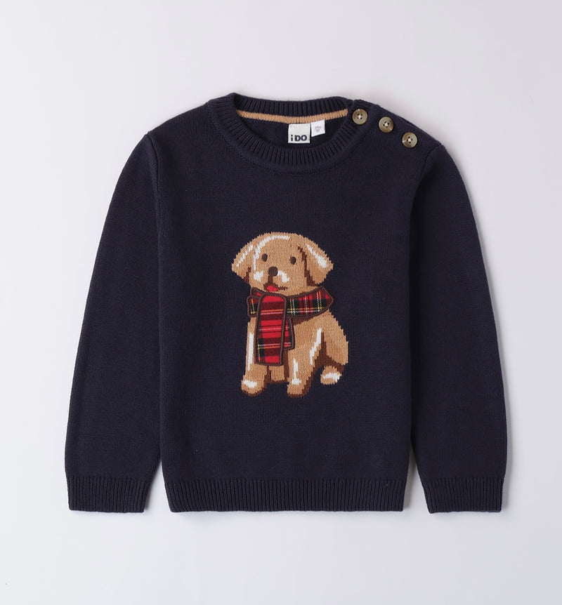 MAGLIONE iDO 4A421  BLU