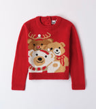 MAGLIONE 4A663 iDO 4A663  ROSSO