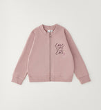 FELPA APERTA ML CON ZIP O CON BOTTONI iDO 4H504  MAUVE