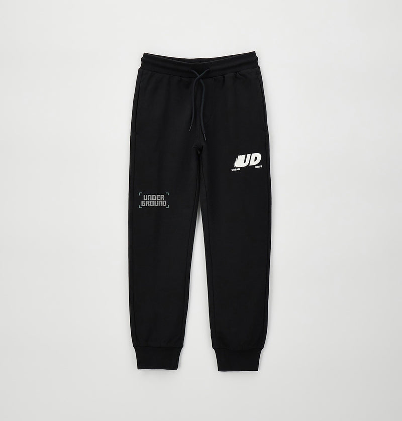 PANTALONE MAGLIA TAGLIATA LUNGO iDO 4H825  NERO