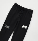PANTALONE MAGLIA TAGLIATA LUNGO iDO 4H825  NERO