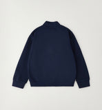 FELPA APERTA ML CON ZIP O CON BOTTONI iDO 4H265  NAVY