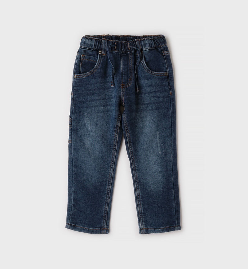 PANTALONE DENIM LUNGO iDO 4H282  STONE WASHED