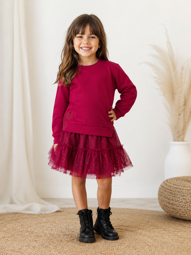 Compl.gonna tulle             MAYORAL 4934  Lampone