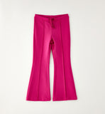 PANTALONE MAGLIA TAGLIATA LUNGO iDO 4H372  FUCSIA