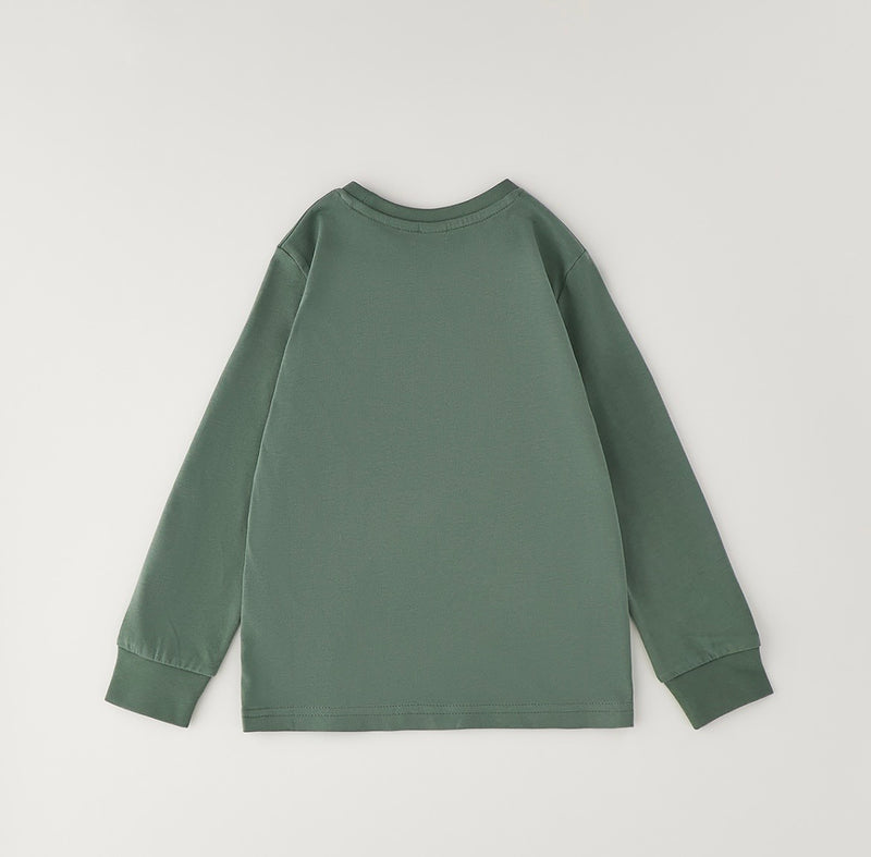 GIROCOLLO ML iDO 4H267  VERDE MILITARE