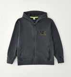FELPA APERTA ML CON ZIP O CON BOTTONI iDO 4H590  GRIGIO