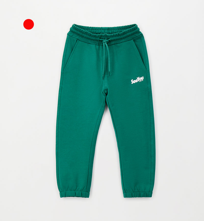 PANTALONE MAGLIA TAGLIATA LUNGO iDO 4H284  VERDE