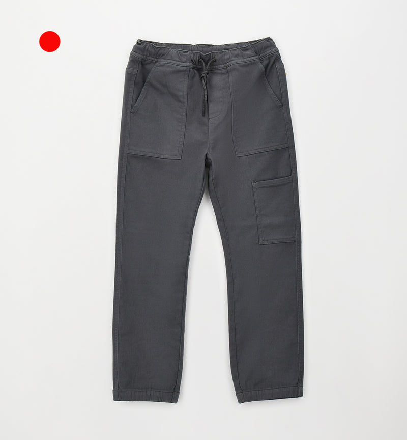 PANTALONE TESSUTO NAVETTA LUNGO iDO 4H661  GRIGIO