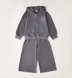 TUTA JOGGING DUE PEZZI iDO 4H301  GRIGIO SCURO
