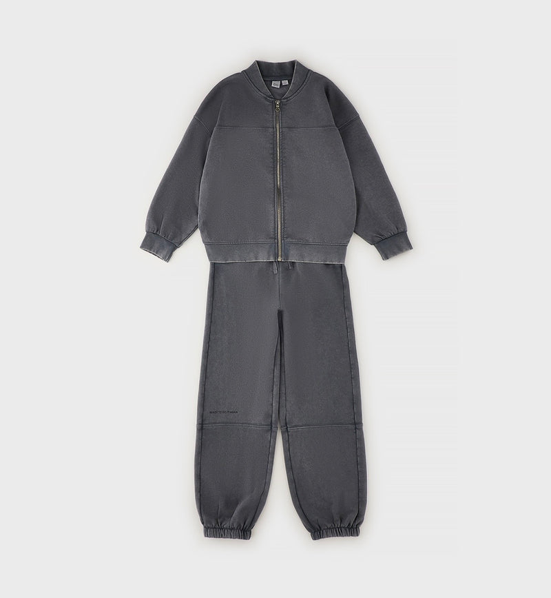 TUTA JOGGING DUE PEZZI iDO 4H760  GRIGIO SCURO