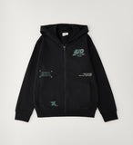 FELPA APERTA ML CON ZIP O CON BOTTONI iDO 4H820  NERO