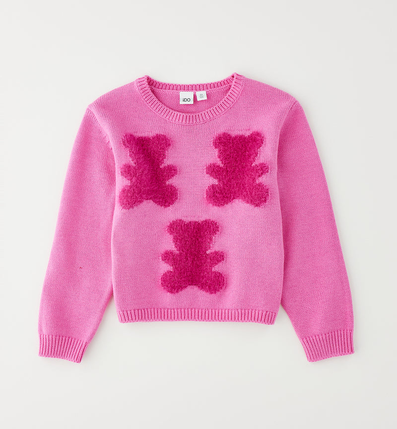 MAGLIA CHIUSA iDO 4H320  ROSA