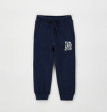 PANTALONE MAGLIA TAGLIATA LUNGO iDO 4H269  NAVY