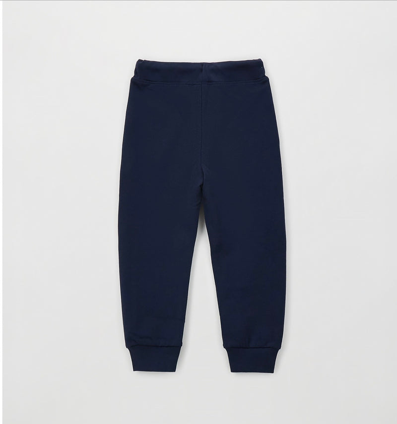 PANTALONE MAGLIA TAGLIATA LUNGO iDO 4H269  NAVY