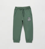 PANTALONE MAGLIA TAGLIATA LUNGO iDO 4H269  VERDE MILITARE