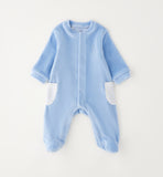 TUTINA INTERA CON PIEDE iDO 4H021  L.BLUE