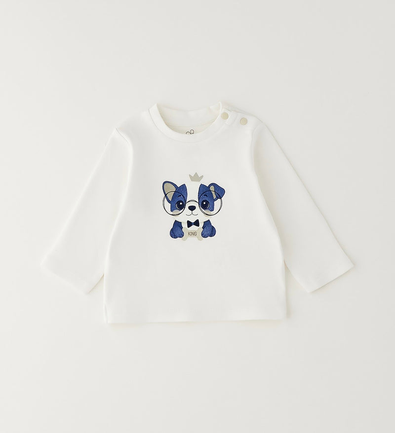 GIROCOLLO ML iDO 4H048  OFF WHITE