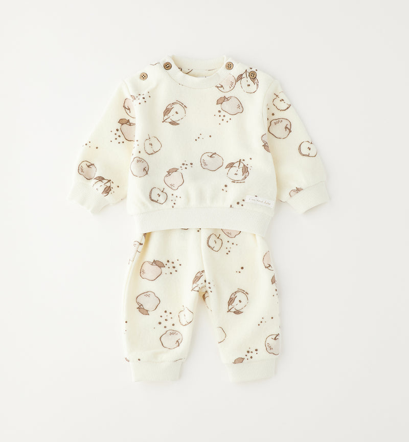 TUTA JOGGING DUE PEZZI iDO 4H210  PANNA-BEIGE