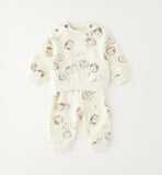 TUTA JOGGING DUE PEZZI iDO 4H210  PANNA-BEIGE