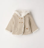 GIUBBOTTI-GIACCHE MAGLIA TAGLIATA iDO 4H130  BEIGE