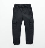 PANTALONE TESSUTO NAVETTA LUNGO iDO 4H667  NERO