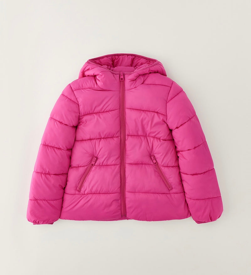 GIUBBOTTO IMBOTTITO TESSUTO TERMICO iDO 4H878  FUCSIA