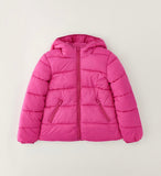 GIUBBOTTO IMBOTTITO TESSUTO TERMICO iDO 4H878  FUCSIA