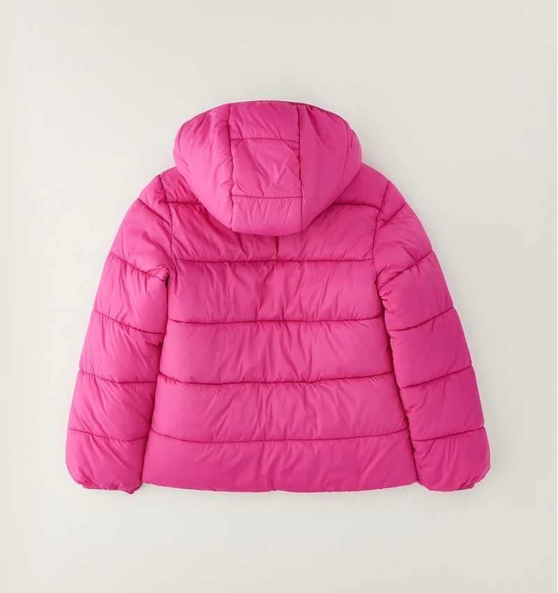 GIUBBOTTO IMBOTTITO TESSUTO TERMICO iDO 4H878  FUCSIA