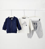 TUTA JOGGING DUE PEZZI iDO 4H011  NAVY