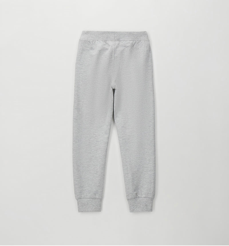 PANTALONE MAGLIA TAGLIATA LUNGO iDO 4Z536  GRIGIO MELANGE