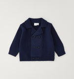 CARDIGAN SCALDACUORE iDO 4H150  NAVY
