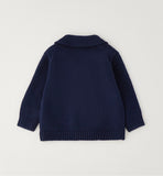 CARDIGAN SCALDACUORE iDO 4H150  NAVY