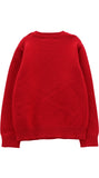 MAGLIONE MELBY 66B1054  ROSSO