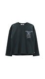 T-SHIRT MELBY 76C1654  VERDE SCURO