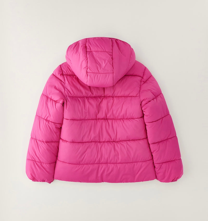 GIUBBOTTO IMBOTTITO TESSUTO TERMICO iDO 4H878  FUCSIA