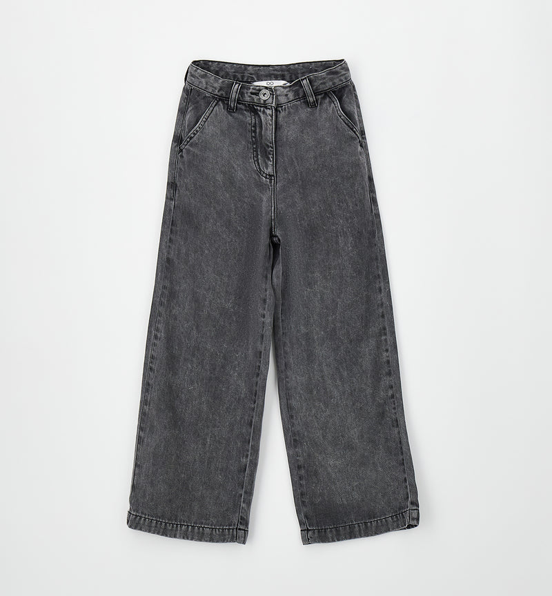 PANTALONE TESSUTO NAVETTA LUNGO iDO 4H729  GRIGIO CHIARO