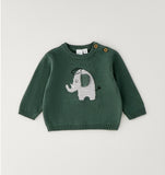 MAGLIA CHIUSA iDO 4H154  VERDE MILITARE